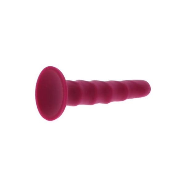 GET REAL - RIBBED DONG 12 CM RED 5